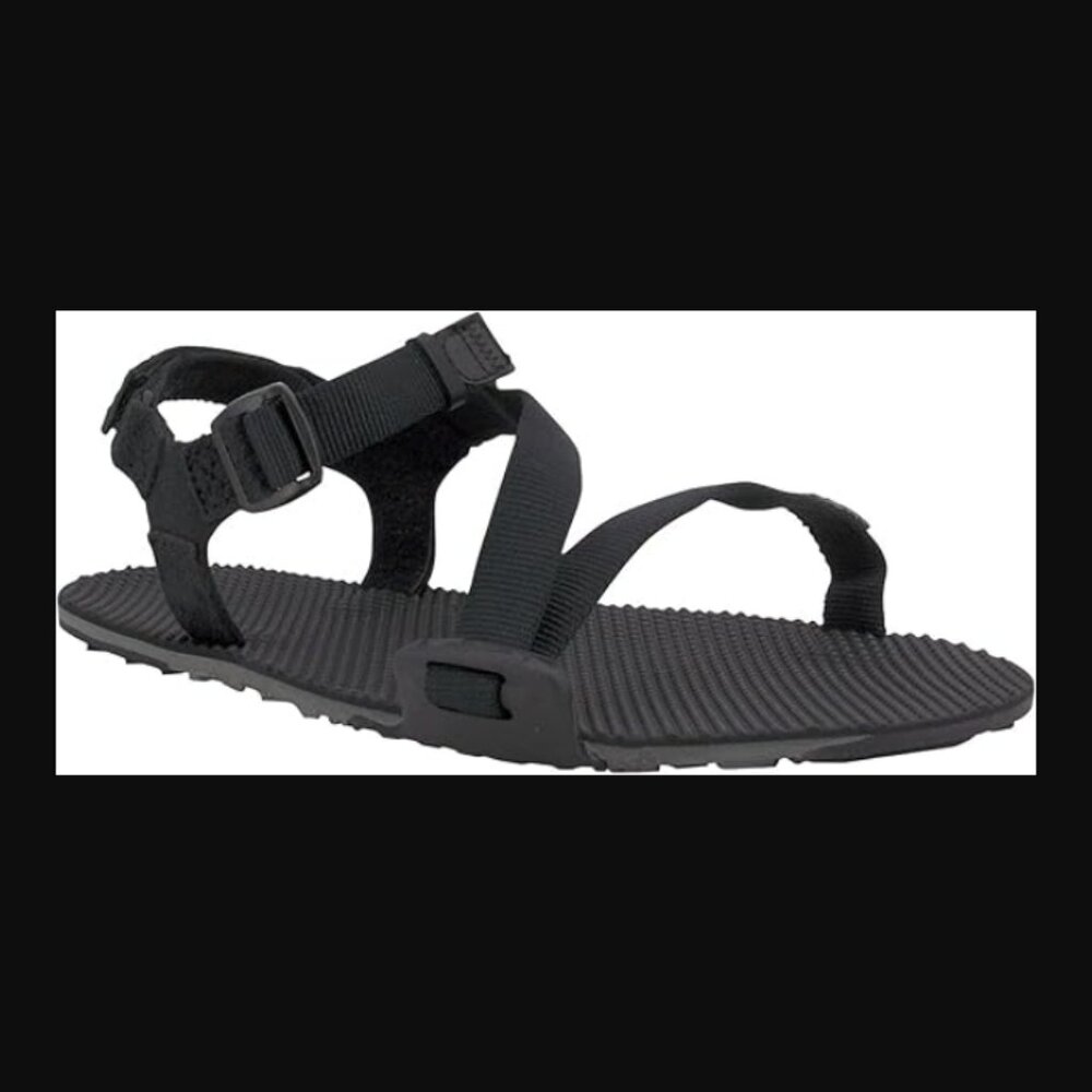 Xero Shoes Women's Naboso Trail Black Sport Sandal Minimalist Hiking Running